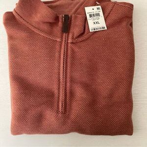 Club Room half zip sweater. New with tags Cotton size XXL